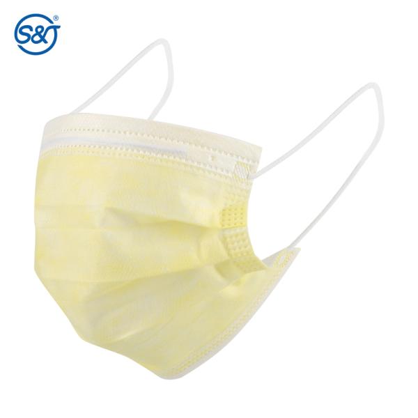 ISO13485 Factory surgical nonwoven 3 ply face mask for hospital and dental