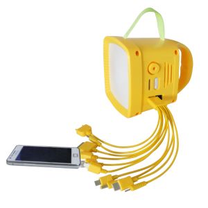 1W 8pcs Solar Power LED Lantern 100H Solar Light With Battery