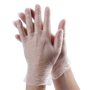 Buy cheap Single Use Smooth Touch Powder Free Vinyl Disposable Gloves product