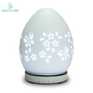 Household Hotel 200ml ultrasonic aromo diffuser Ceramic aromatherapy nebulizer