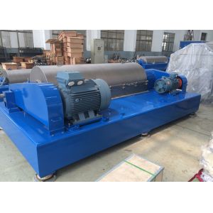 Dehydrate Three Phase Decanter Centrifuge , Industrial Decanter Centrifuge