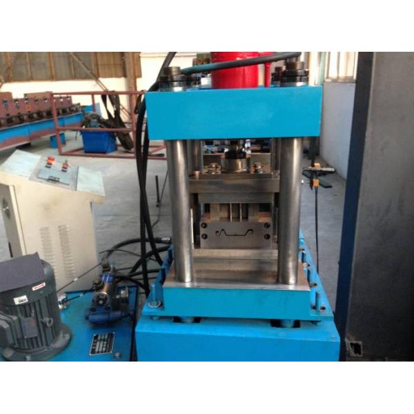 3 Tons Decoiler Shutter Door Frame Roll Forming Machine 40GP Container Maximal