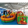 Buy cheap ODM 1000D Inflatables Obstacle Course Kids Bounce House Slide from wholesalers