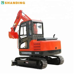 Buy cheap SD40B Mini Hydraulic Crawler Excavator / Quick SHANDING Micro Excavator from wholesalers