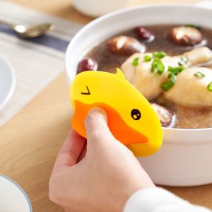 Buy cheap DUCK Silicone Cooking Pinch Grips Oven Mitts Potholder Silicone Cooking Cooking Utensil Kitchen Baking Gloves Gadget Set from wholesalers