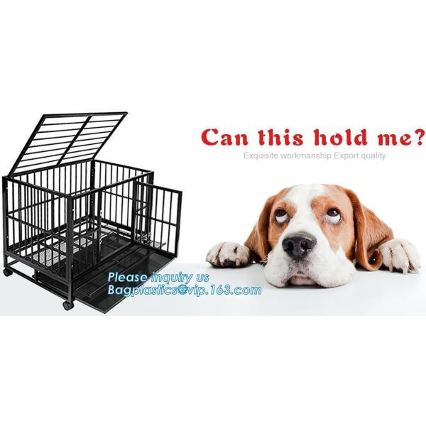 Hot Sale Dog Cage with Wheel 78X41.5X47 CM(Best Quality, Direct Factory, Low