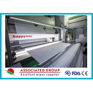 Buy cheap 100% Viscos Super Soft Fabric Non Woven Roll Lint Free Spunlace Technics from wholesalers