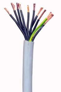 CE Cert. Harmonized ROHS Round Control Cable H05VV-F / H03VV-F for Installation