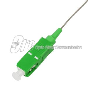 3.0mm 12 Fibers MPO Female To SC/APC Breakout Trunk Cable