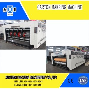 High Precision High Speed Automatic Carton Box Making Machine Printing Slotting