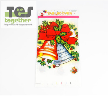 Buy cheap New Christmas disposable PVC tablecloth，with different Cartoon designs from wholesalers