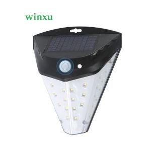 Buy cheap Large Wide Angle 42led Solar Powered LED Wall Light 2700K For Garden Courtyard from wholesalers