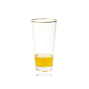 Buy cheap CE Lead Free Gold Rim Crystal Drinking Glasses from wholesalers