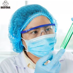 Dust Proof Disposable Mob Cap SPP Double Elastic BSH2017 Disposable Head Cap