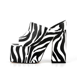 Buy cheap Womens Block Heel Mule Shoes With CE ISO 9001 Certification from wholesalers