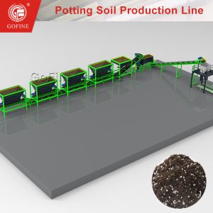 Buy cheap Growing Medium Production Line Potting Mix Processing Machine from wholesalers