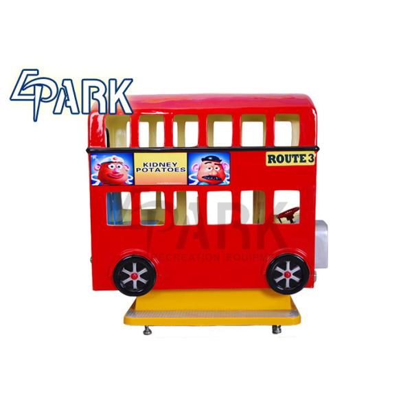 Quality Lovely Cartoon Amusement Park Bus Kiddy Ride Machine for sale