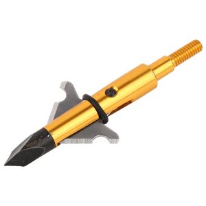 Mechanical Expandable One Piece Archery Broadhead