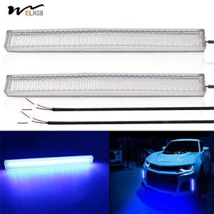 Buy cheap Universal Super Bright Car Trucks DRL Waterproof 12V LED Strips COB Car LED Fog Light from wholesalers