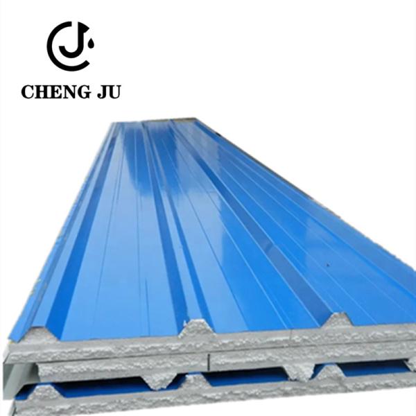 Quality 0.3-0.8mm Insulated Sandwich Panel Roofing Foam Polyurethane Core Insulation Sandwich Roof Panel for sale