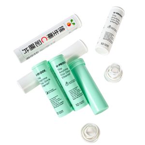 Buy cheap PP Material White Print Custom Effervescent Tablet Tube for Medical Pills Packaging from wholesalers