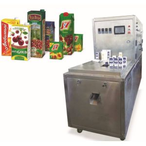Buy cheap Semi Automatic 1.5L Paper Filling Machine Gable Top Multi Function product