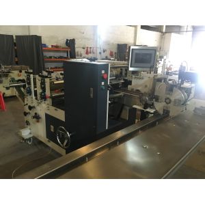 Buy cheap Single Line Pocket Tissue Hankerchief Machine With Pneumatic Loading Unwinding from wholesalers