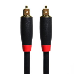 China High Quality Factory Price 24K Digital Optical Audio Toslink Cable ABS Plated Gold Ject 1.5M on sale