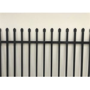 Tubular Security Garriso Fencing Panels 45mm rails upright 25mm