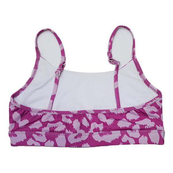 Seamless High Impact Sports Bra Crop Top ODM Available Nylon Material