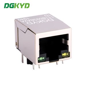 Buy cheap RJ45 Ethernet port, single port, all inclusive with lights, 8PIN DIP with filter DGKYD111B093BA2A1D from wholesalers