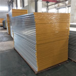 Buy cheap 50mm greywhite outdoor decor rock wool sandwich walls panels for worker camp from wholesalers