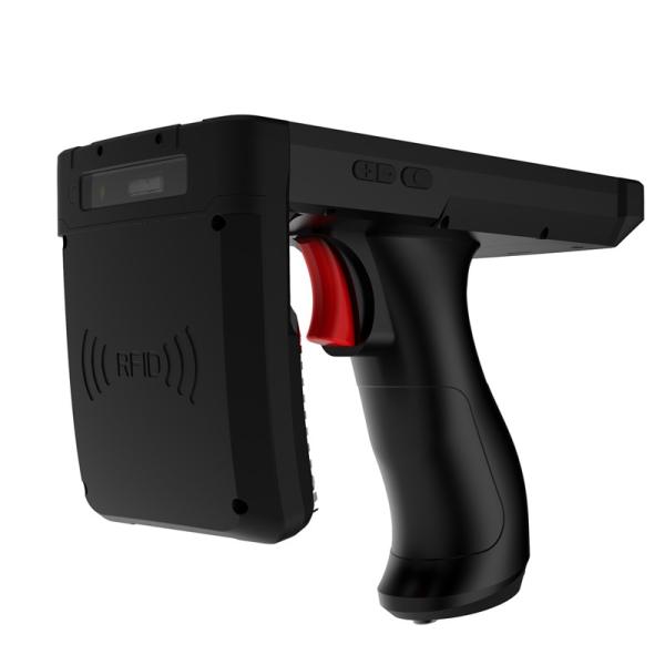 Handheld UHF RFID Reader With Big Touchscreen And Keypad For Long Range WIFI