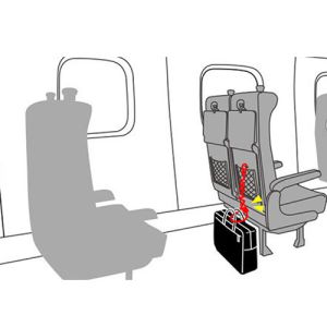 Buy cheap Laptop Security Anti Theft Cable Lock With Spring Spiral Lanyard Tether from wholesalers