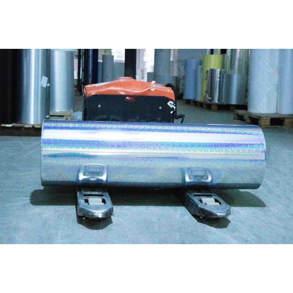 Buy cheap waterproof Self Adhesive Holographic Film Label Paper 50u Surface Thickness from wholesalers