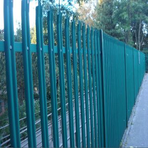Buy cheap Customized Metal Palisade Fence , Eco Friendly Steel Palisade Fence Panels from wholesalers