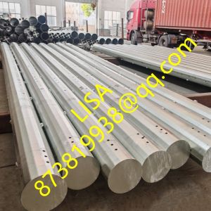 Buy cheap Dodecagonal Transmission Steel Poles 50FT-100FT Hot Dip Galvanized Powe Poles from wholesalers