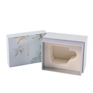 Buy cheap Customized Cup Packaging Box Square Shape UV Coating With Handle from wholesalers