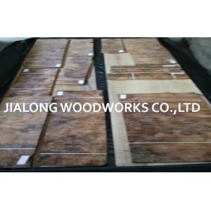 Black Walnut Wood Burl Veneer Sheet Natural Sliced Top Grade