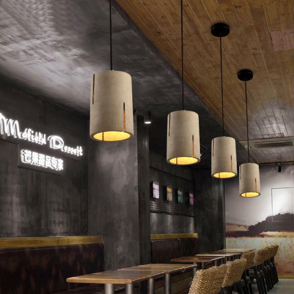 Loft Retro Chandelier Industrial Style Restaurant Bar Art Lamp Clothing Store Cafe Corridor Cement Lamp(WH-VP-205)