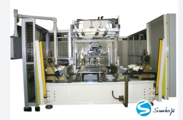 Adjustable Running Speed Radiator Core Builder Machine For 6-8 Cylinders And