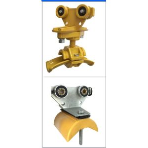 Buy cheap C Track And Trolley Cable Festoon Systems / Plastic Festoon Cable Trolley For Festoon System from wholesalers