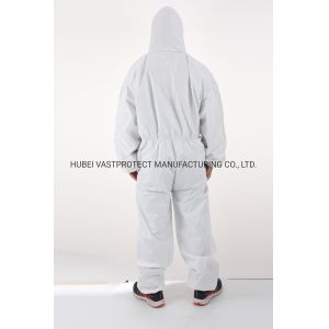 Buy cheap CAT3 Function Thermal Insulation Type 5/6 Waterproof Disposable Microporous Coverall from wholesalers