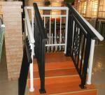 Buy cheap Extrusion Aluminum Hand Railings / aluminum deck railing For decorative from wholesalers
