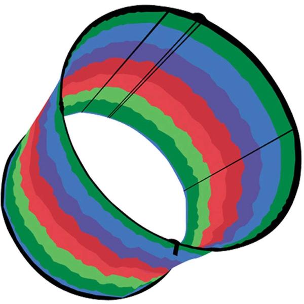 Quality Stackable 3D Kite Good Performance Durable 122*78cm Large Wing Span Type for sale