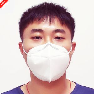 High Efficiency KN95 Face Mask Needle Punched Cotton Materials