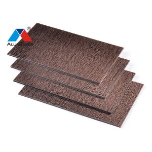 China Decorative Fire Rated Aluminium Composite Panel For Signage Modern Wall on sale