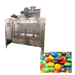 ISO 304SS 300kg/H Chocolate Polishing Machine