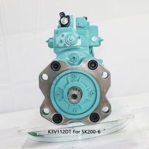 Buy cheap KAWASAKL K3V112DT Excavator Hydraulic Pump Motor Parts Kobelco Excavator SK200-6 Hydraulic Main Pump from wholesalers