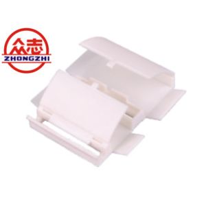 Custom PBT Automotive Plastic Parts / White Wire Harness Protector